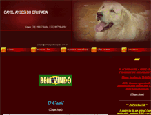 Tablet Screenshot of canilanjosdoorypaba.com.br